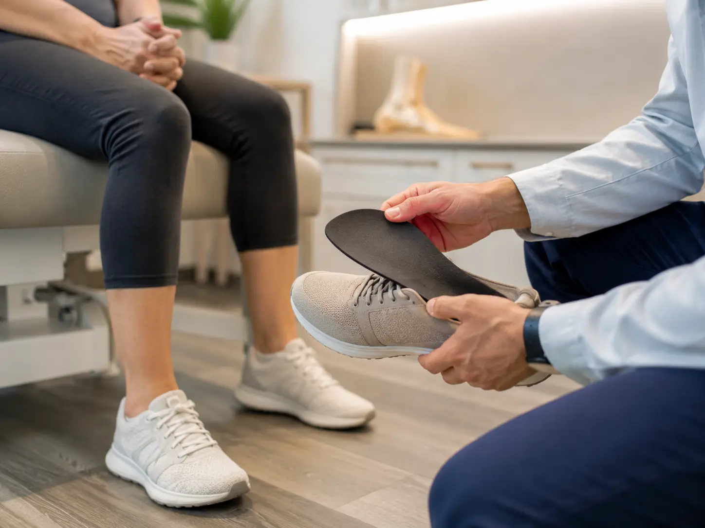 Custom orthotics support at Wellnest Clinic